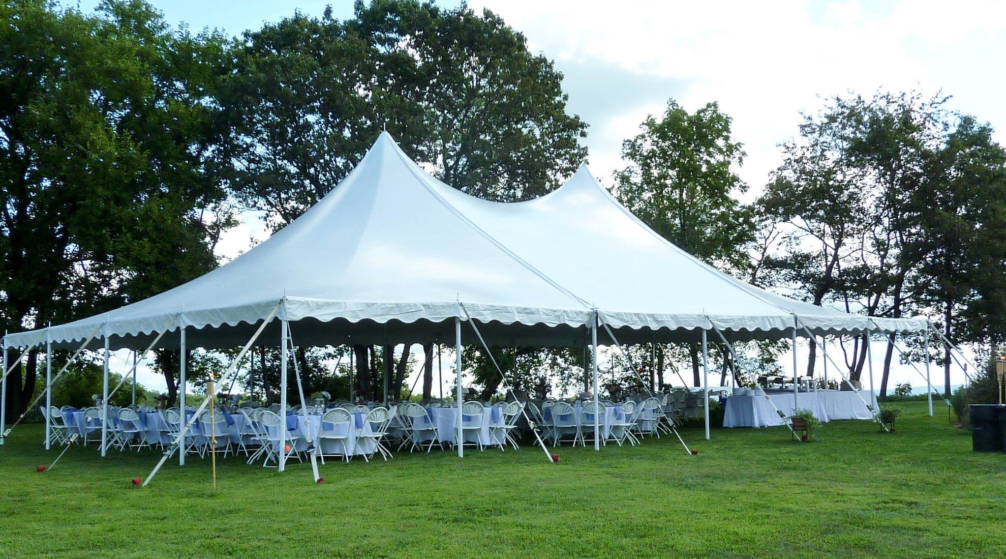 40' x 60' Pole Tent (Seats 240)